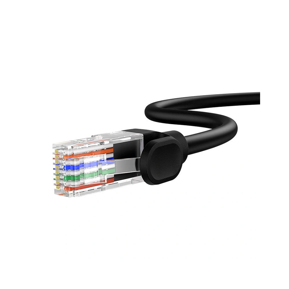 Hurtownia GSM - Cablul de rețea Baseus Ethernet CAT5 10m (negru) - BSU4569 - {ean13} - Hurt