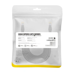 Hurtownia GSM - Hálózati kábel Baseus Ethernet CAT5 10m (fekete) - BSU4569 - {ean13} - Hurt
