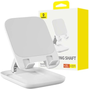 Hurtownia GSM - Skládací stojan na telefon/tablet Baseus Seashell (bílý) - BSU4570 - {ean13} - Hurt