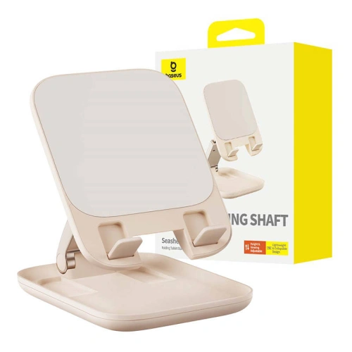 Składany stojak na telefon/tablet Baseus Seashell (różowy)