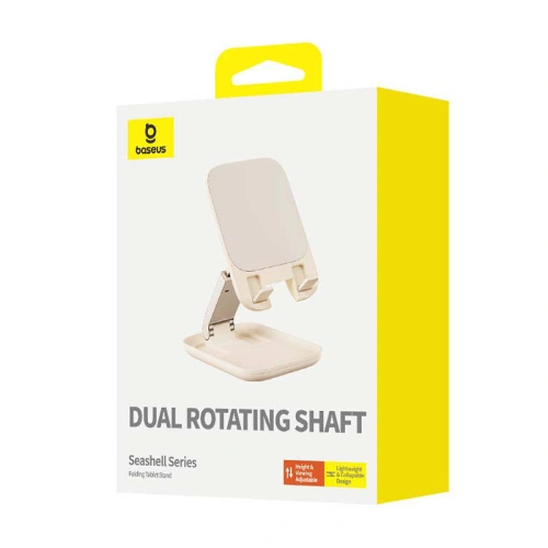 Składany stojak na telefon/tablet Baseus Seashell (różowy)