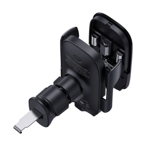 Hurtownia GSM - Autós tartó ventilátorrácsra töltővel Baseus MilkyWay Pro 15W (fekete) - BSU4572 - {ean13} - Hurt