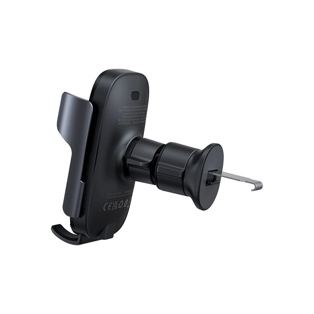 Hurtownia GSM - Autós tartó ventilátorrácsra töltővel Baseus MilkyWay Pro 15W (fekete) - BSU4572 - {ean13} - Hurt
