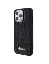 Hurtownia GSM - Etui Guess GUHCP15LPSFDGSK Apple iPhone 15 Pro hardcase Sequin Script Metal negru/black - GUE2821 - {ean13} - Hurt