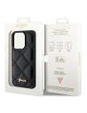 Hurtownia GSM - Etui Guess GUHCP15LPSQSQSK Apple iPhone 15 Pro hardcase cu logo metalic matlasat negru/black - GUE2824 - {ean13} - Hurt