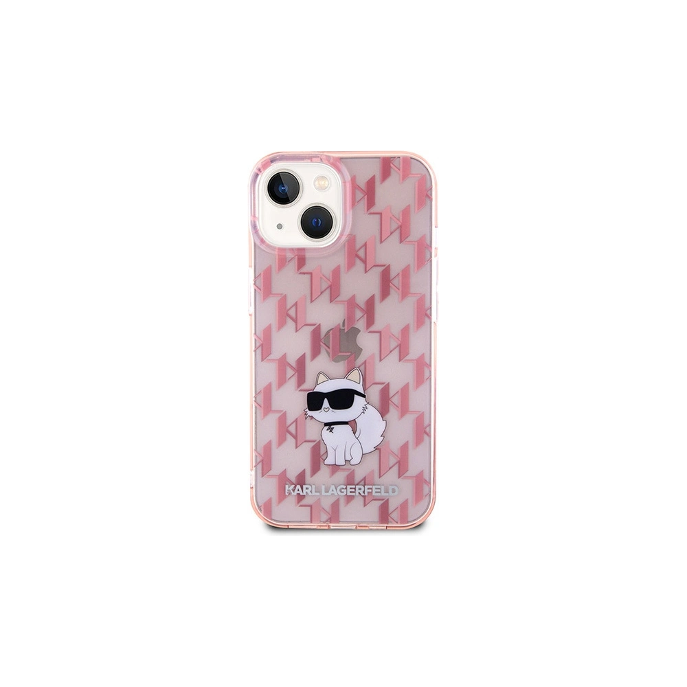 Hurtownia GSM - Etui Karl Lagerfeld KLHCP15SHNCMKLP Apple iPhone 15 hardcase Monogram Choupette roz/roz - KLD1660 - {ean13} - Hurt