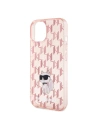 Hurtownia GSM - Etui Karl Lagerfeld KLHCP15SHNCMKLP Apple iPhone 15 hardcase Monogram Choupette roz/roz - KLD1660 - {ean13} - Hurt