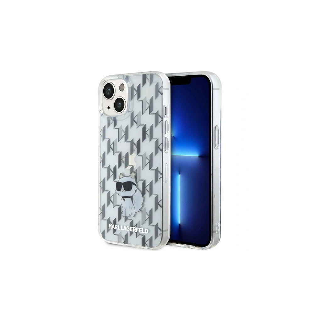 Hurtownia GSM - Etui Karl Lagerfeld KLHCP15SHNCMKLT Apple iPhone 15 hardcase Monogram Choupette transparent - KLD1661 - {ean13} - Hurt