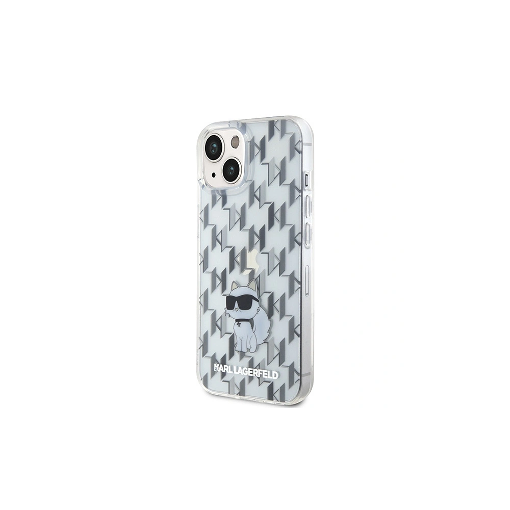 Hurtownia GSM - Etui Karl Lagerfeld KLHCP15SHNCMKLT Apple iPhone 15 hardcase Monogram Choupette transparent - KLD1661 - {ean13} - Hurt