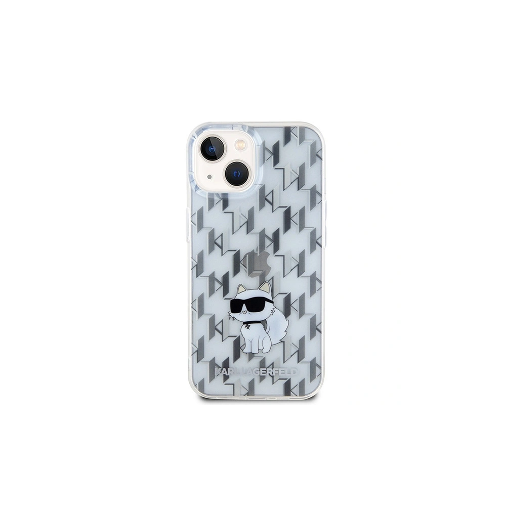 Hurtownia GSM - Etui Karl Lagerfeld KLHCP15SHNCMKLT Apple iPhone 15 hardcase Monogram Choupette transparent - KLD1661 - {ean13} - Hurt