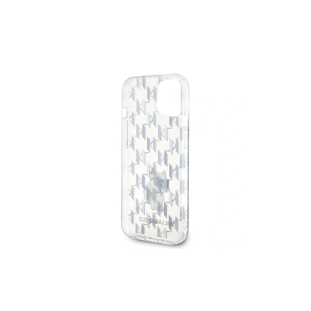 Hurtownia GSM - Etui Karl Lagerfeld KLHCP15SHNCMKLT Apple iPhone 15 hardcase Monogram Choupette transparent - KLD1661 - {ean13} - Hurt