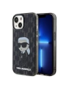 Etui Karl Lagerfeld KLHCP15SHNKMKLK Apple iPhone 15 hardcase Monogram Ikonik átlátszó