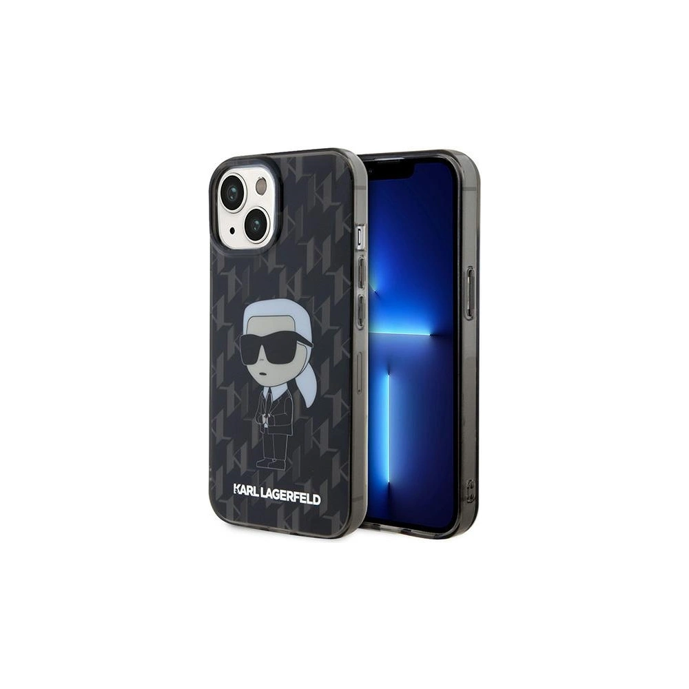 Wholesale Karl Lagerfeld KLHCP15SHNKMKLK Apple iPhone 15 hardcase Monogram Ikonik transparent - KLD1662 - {ean13} - Hurt