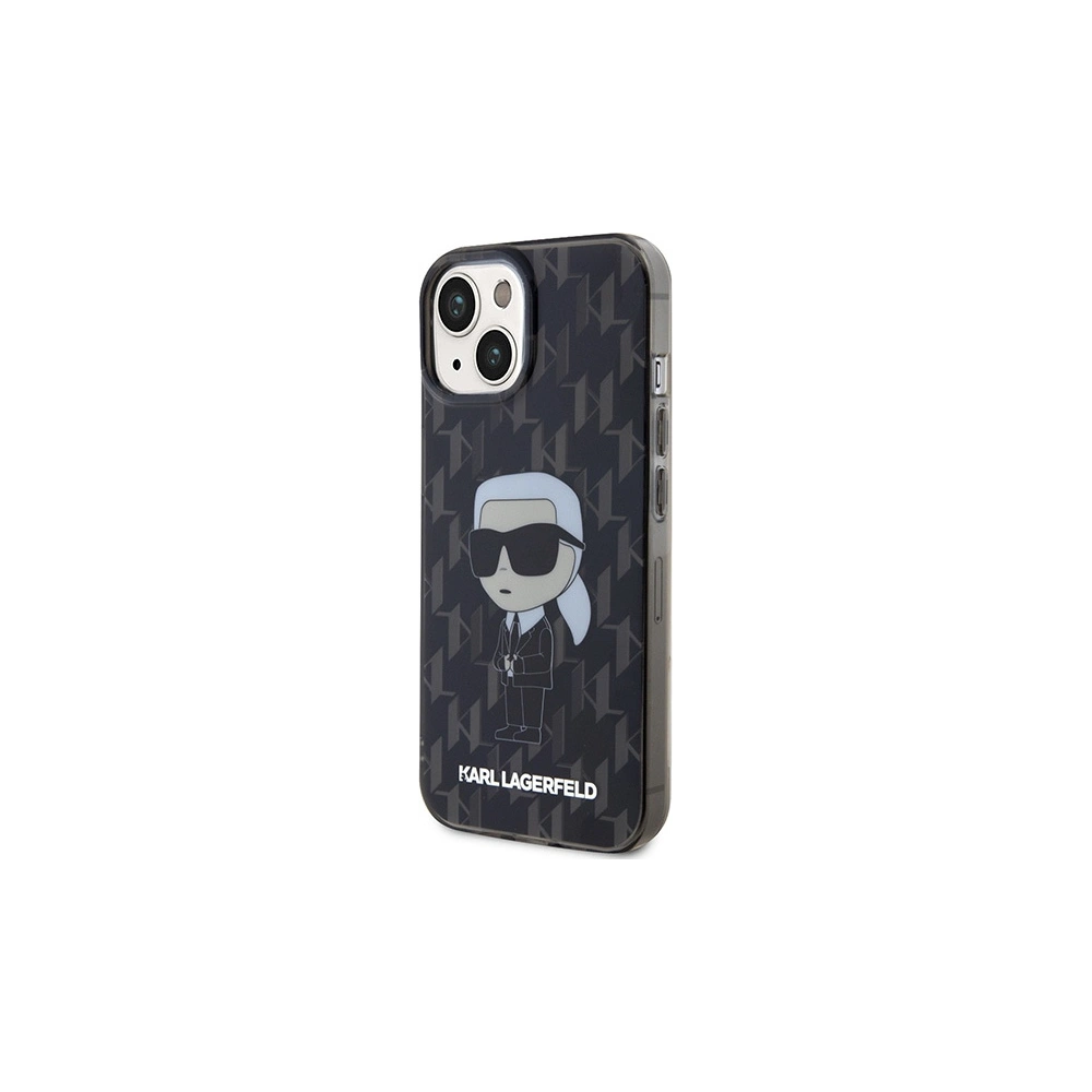 Wholesale Karl Lagerfeld KLHCP15SHNKMKLK Apple iPhone 15 hardcase Monogram Ikonik transparent - KLD1662 - {ean13} - Hurt
