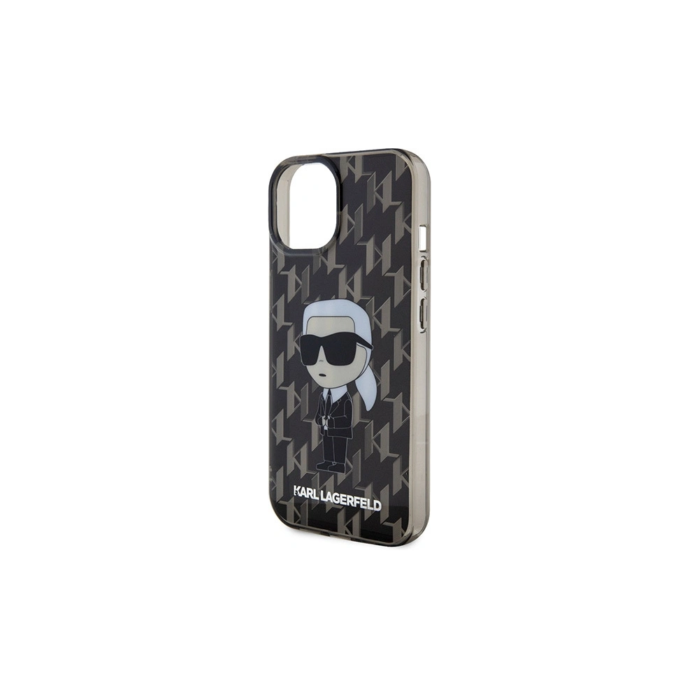 Wholesale Karl Lagerfeld KLHCP15SHNKMKLK Apple iPhone 15 hardcase Monogram Ikonik transparent - KLD1662 - {ean13} - Hurt