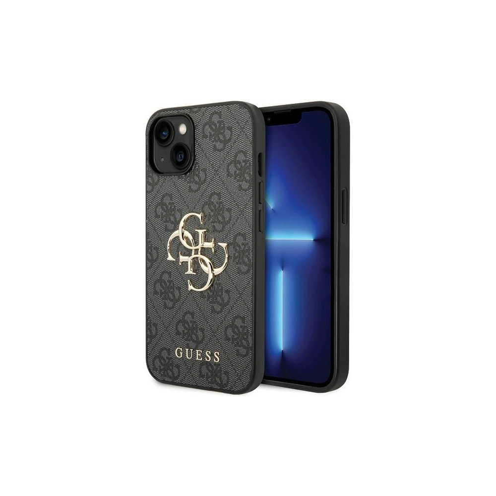 Wholesale Guess GUHCP15M4GMGGR Apple iPhone 15 Plus / 14 Plus hardcase 4G Big Metal Logo grey - GUE2826 - {ean13} - Hurt