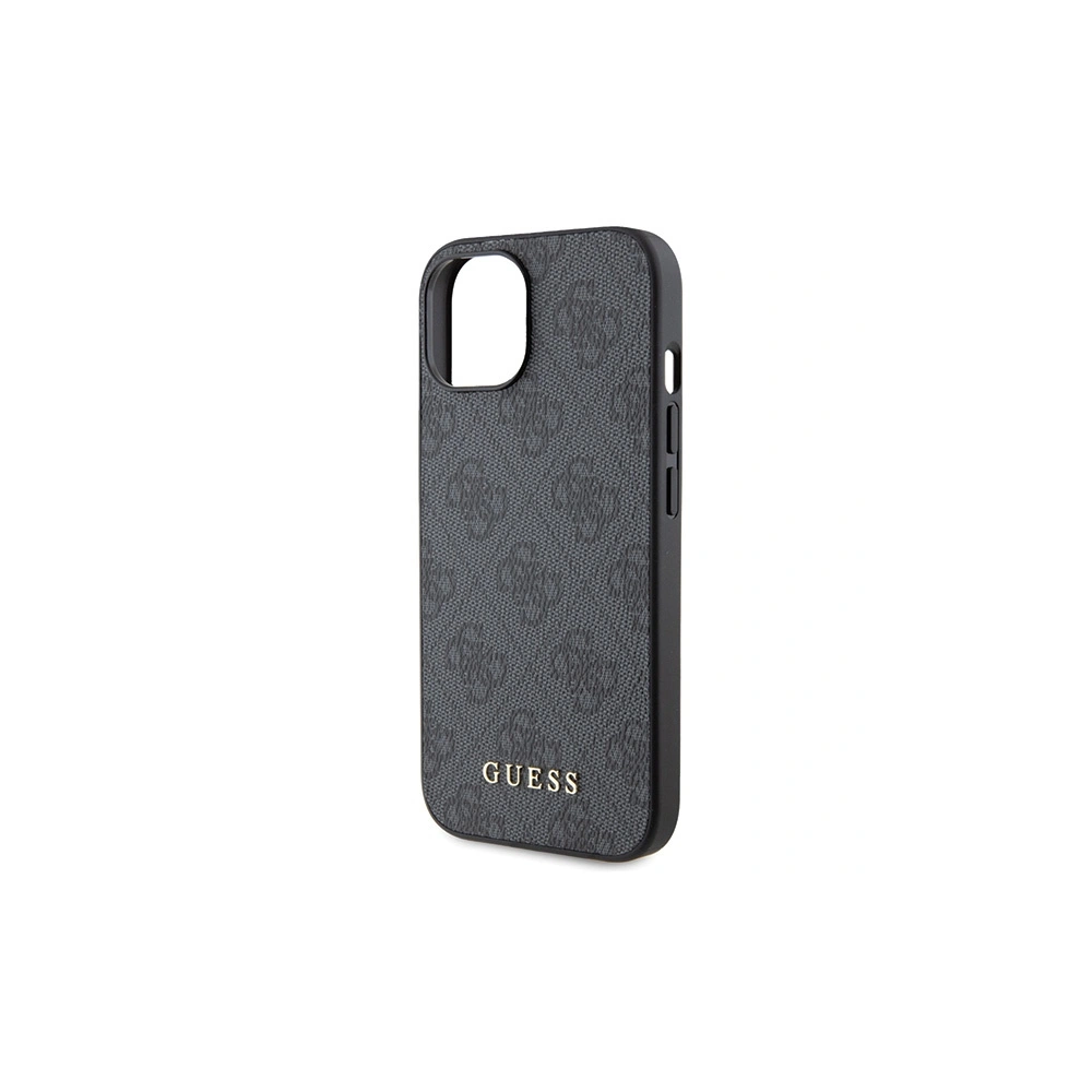 Wholesale Guess GUHCP15MG4GFGR Apple iPhone 15 Plus / 14 Plus hard case 4G Metal Gold Logo grey - GUE2828 - {ean13} - Hurt