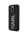 Hurtownia GSM - Case Karl Lagerfeld KLHCP15X3DMBKCK Apple iPhone 15 Pro Max Hardcase 3D Gummi Glitzer Logo schwarz/black - KLD1665 - {ean13} - Hurt