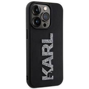 Hurtownia GSM - Etui Karl Lagerfeld KLHCP15X3DMBKCK Apple iPhone 15 Pro Max hardcase 3D Rubber Glitter Logo černý/black - KLD1665 - {ean13} - Hurt