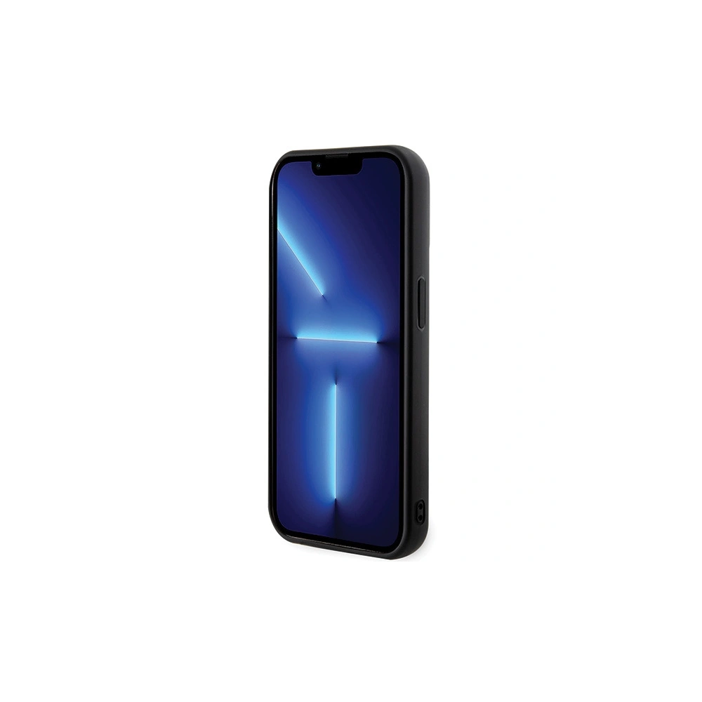 Hurtownia GSM - Case Karl Lagerfeld KLHCP15X3DMBKCK Apple iPhone 15 Pro Max Hardcase 3D Gummi Glitzer Logo schwarz/black - KLD1665 - {ean13} - Hurt