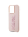 Hurtownia GSM - Case Karl Lagerfeld KLHCP15X3DMBKCP Apple iPhone 15 Pro Max Hardcase 3D Gummi Glitzer Logo rosa/pink - KLD1666 - {ean13} - Hurt