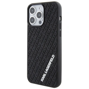 Hurtownia GSM - Etui Karl Lagerfeld KLHCP15X3DMKRLK Apple iPhone 15 Pro Max hardcase 3D Rubber Multi Logo černý/black - KLD1667 - {ean13} - Hurt