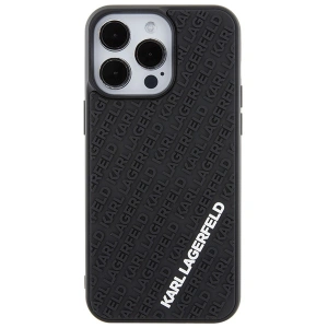 Hurtownia GSM - Etui Karl Lagerfeld KLHCP15X3DMKRLK Apple iPhone 15 Pro Max hardcase 3D Rubber Multi Logo černý/black - KLD1667 - {ean13} - Hurt
