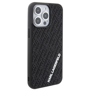 Hurtownia GSM - Etui Karl Lagerfeld KLHCP15X3DMKRLK Apple iPhone 15 Pro Max hardcase 3D Rubber Multi Logo černý/black - KLD1667 - {ean13} - Hurt