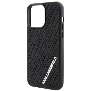 Hurtownia GSM - Etui Karl Lagerfeld KLHCP15X3DMKRLK Apple iPhone 15 Pro Max hardcase 3D Rubber Multi Logo černý/black - KLD1667 - {ean13} - Hurt