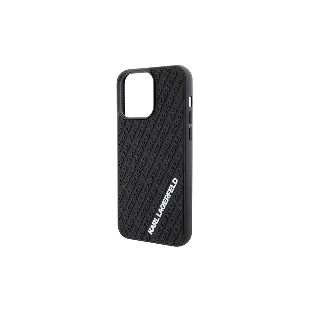 Hurtownia GSM - Etui Karl Lagerfeld KLHCP15X3DMKRLK Apple iPhone 15 Pro Max hardcase 3D Rubber Multi Logo negru/black - KLD1667 - {ean13} - Hurt