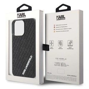 Hurtownia GSM - Etui Karl Lagerfeld KLHCP15X3DMKRLK Apple iPhone 15 Pro Max hardcase 3D Rubber Multi Logo černý/black - KLD1667 - {ean13} - Hurt