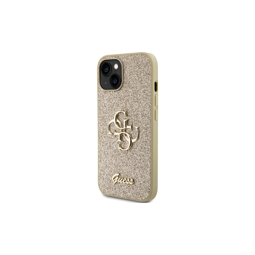 Hurtownia GSM - Etui Guess GUHCP15MHG4SGD Apple iPhone 15 Plus / 14 Plus hardcase Glitter Script Big 4G aurie/gold - GUE2830 - {ean13} - Hurt