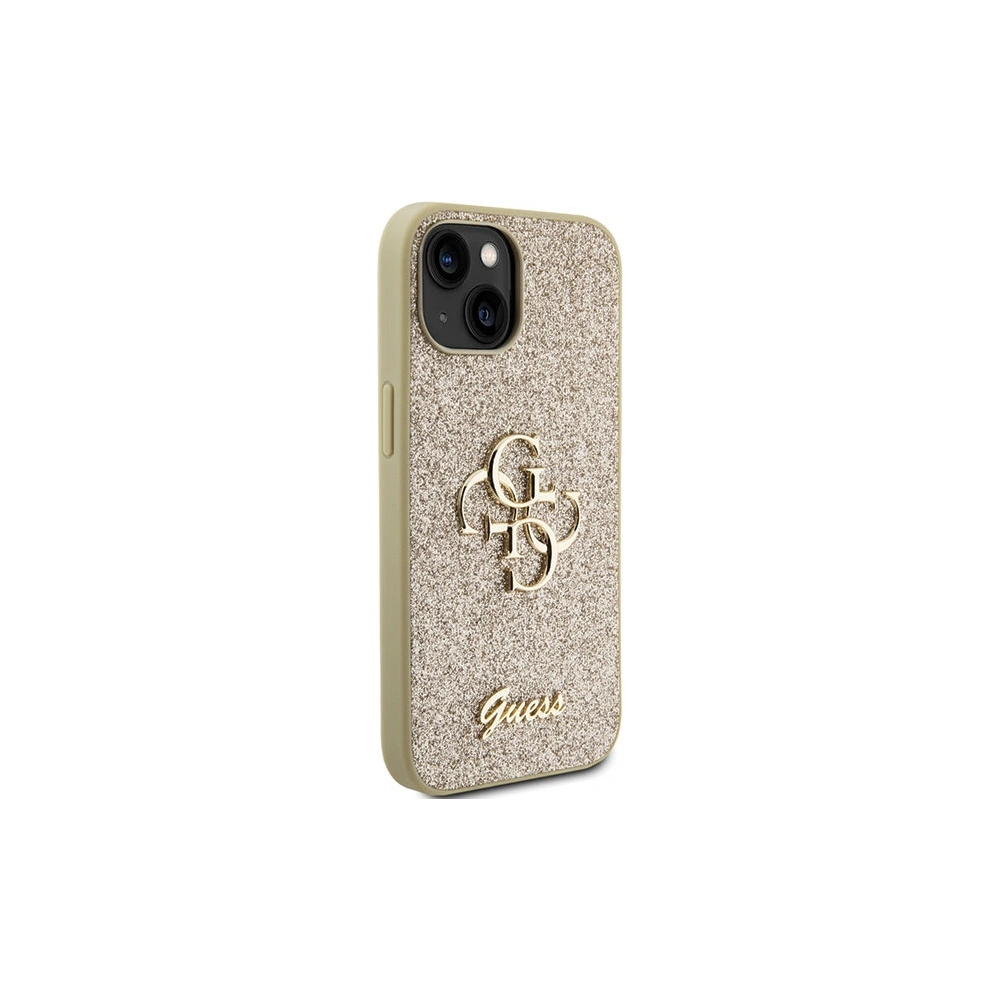 Hurtownia GSM - Etui Guess GUHCP15MHG4SGD Apple iPhone 15 Plus / 14 Plus hardcase Glitter Script Big 4G aurie/gold - GUE2830 - {ean13} - Hurt
