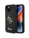 Etui Guess GUHCP15MHG4SGK Apple iPhone 15 Plus / 14 Plus hardcase Glitter Script Big 4G negru/black