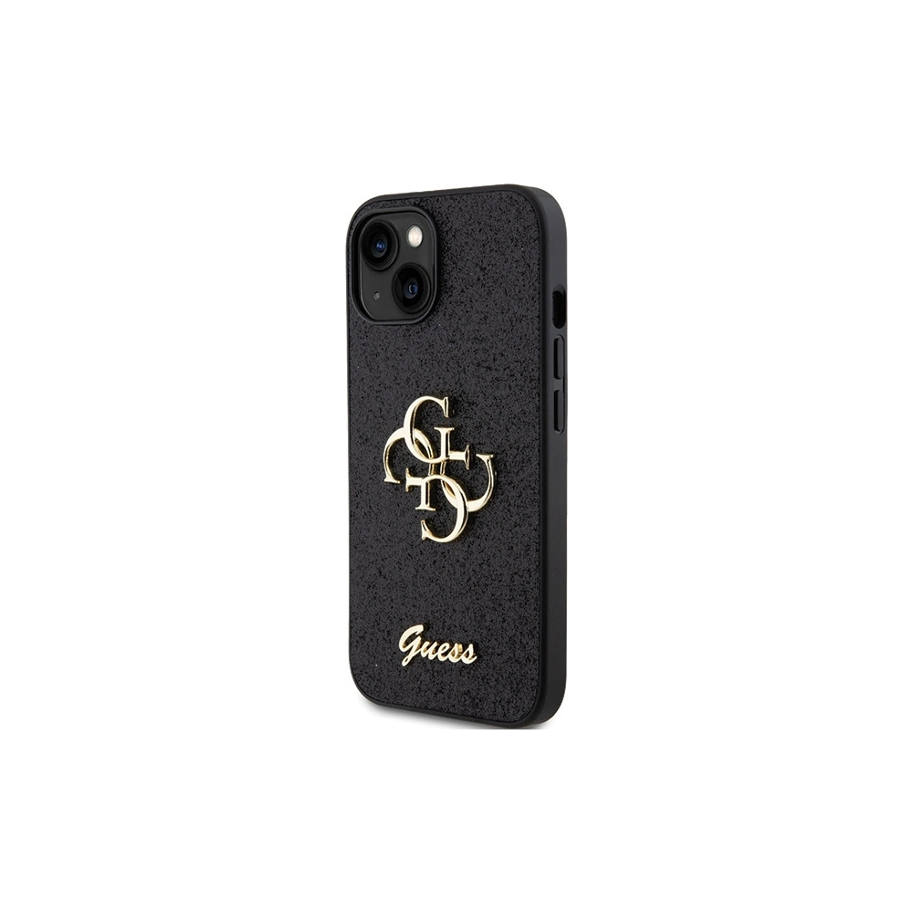Hurtownia GSM - Etui Guess GUHCP15MHG4SGK Apple iPhone 15 Plus / 14 Plus hardcase Glitter Script Big 4G negru/black - GUE2831 - {ean13} - Hurt