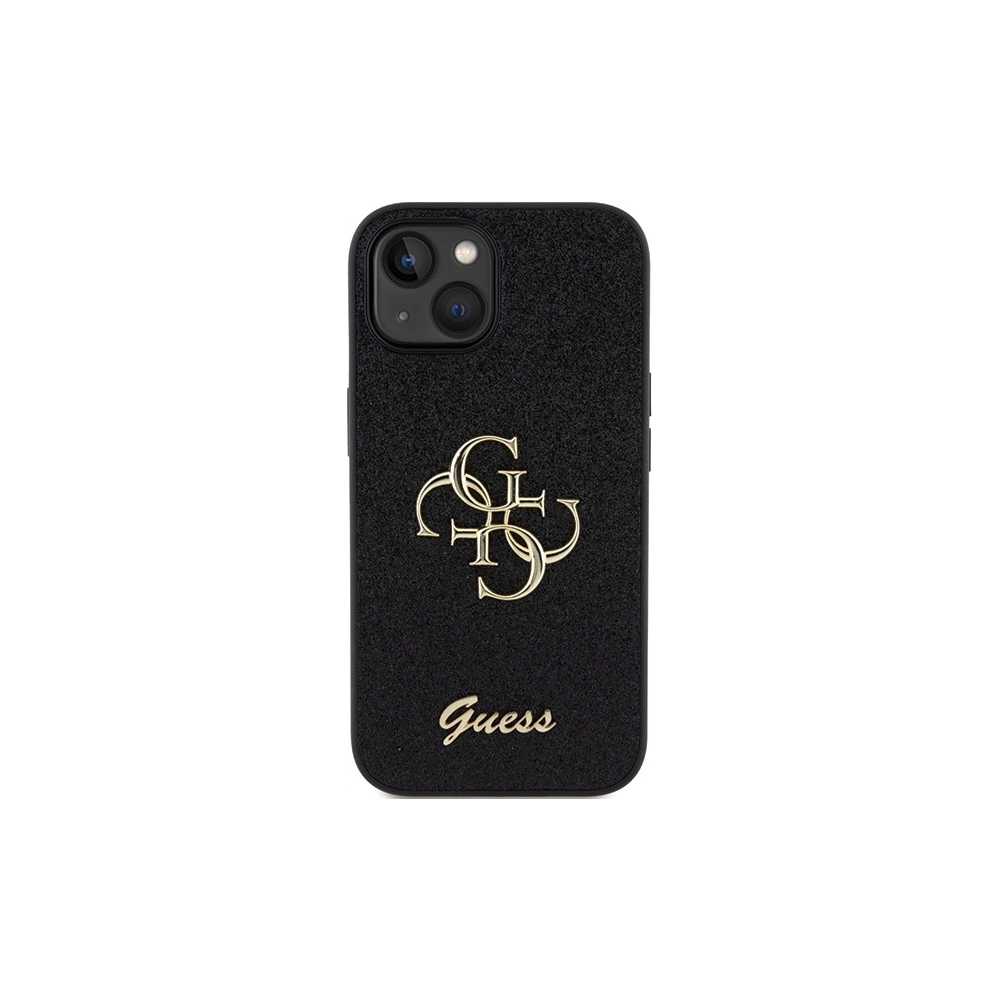 Hurtownia GSM - Etui Guess GUHCP15MHG4SGK Apple iPhone 15 Plus / 14 Plus hardcase Glitter Script Big 4G negru/black - GUE2831 - {ean13} - Hurt
