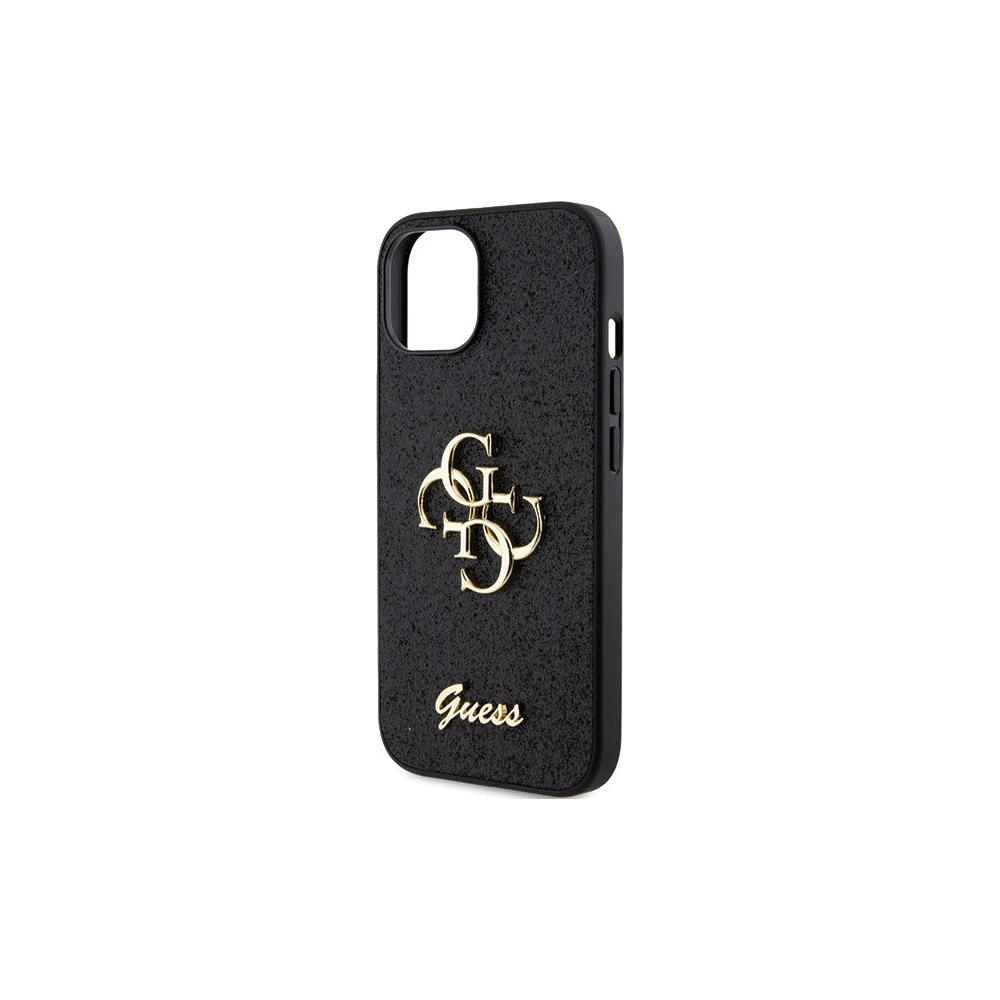 Hurtownia GSM - Etui Guess GUHCP15MHG4SGK Apple iPhone 15 Plus / 14 Plus hardcase Glitter Script Big 4G negru/black - GUE2831 - {ean13} - Hurt