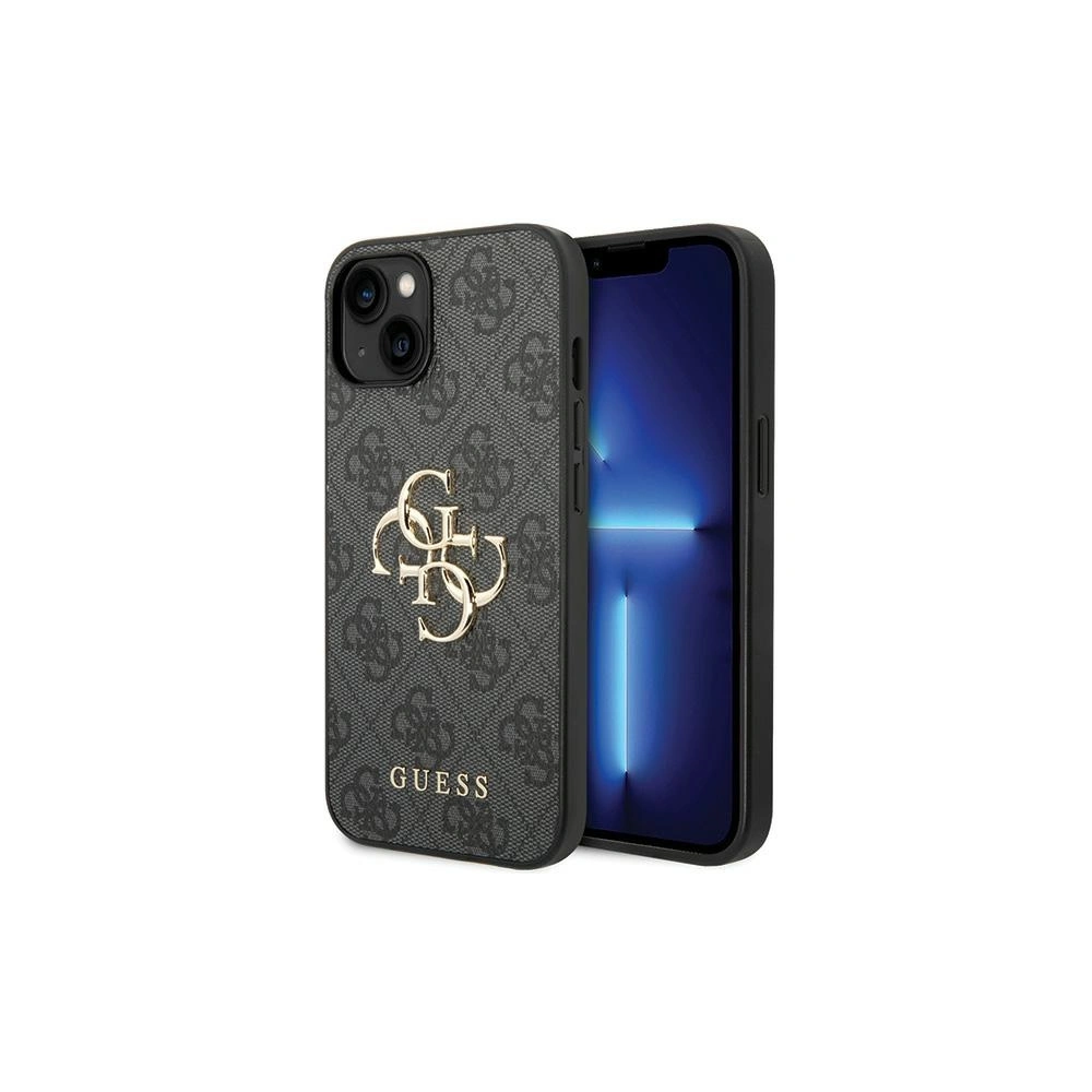 Hurtownia GSM - Etui Guess GUHCP15S4GMGGR Apple iPhone 15 hardcase 4G Big Metal Logo gri/grey - GUE2832 - {ean13} - Hurt