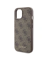 Hurtownia GSM - Etui Guess GUHCP15SG4GFBR Apple iPhone 15 husă rigidă 4G Metal Gold Logo maro/brown - GUE2834 - {ean13} - Hurt