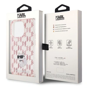 Hurtownia GSM - Etui Karl Lagerfeld KLHCP15XHNCMKLP Apple iPhone 15 Pro Max hardcase Monogram Choupette růžový/pink - KLD1668 - {ean13} - Hurt