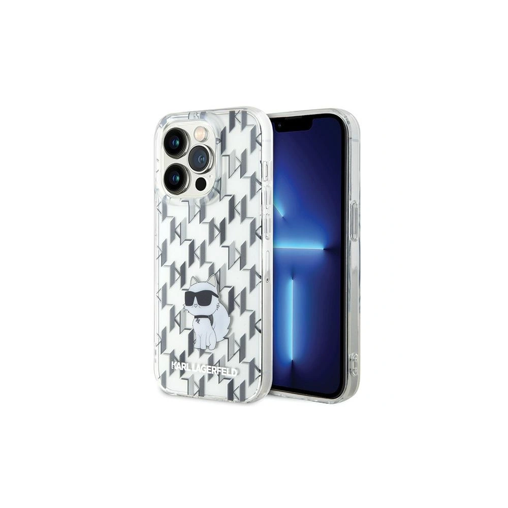 Hurtownia GSM - Etui Karl Lagerfeld KLHCP15XHNCMKLT Apple iPhone 15 Pro Max hardcase Monogram Choupette transparentní - KLD1669 - {ean13} - Hurt