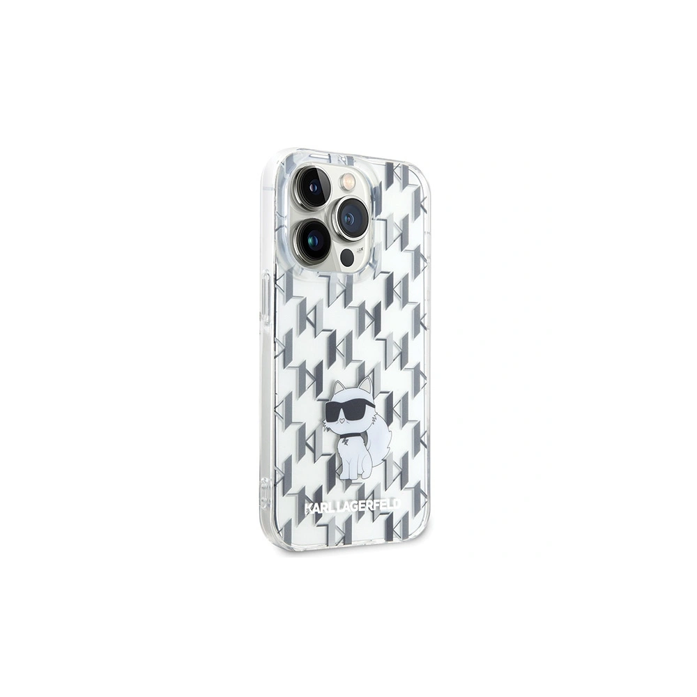 Hurtownia GSM - Etui Karl Lagerfeld KLHCP15XHNCMKLT Apple iPhone 15 Pro Max hardcase Monogram Choupette transparentní - KLD1669 - {ean13} - Hurt
