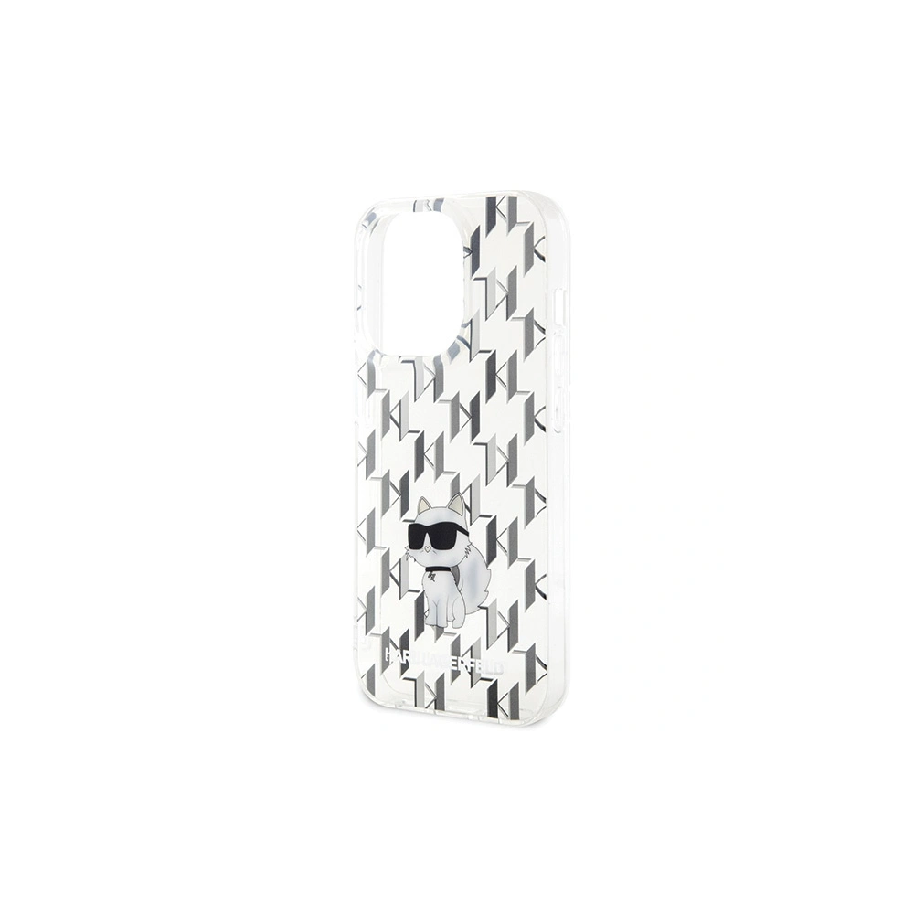 Hurtownia GSM - Case Karl Lagerfeld KLHCP15XHNCMKLT Apple iPhone 15 Pro Max Hardcase Monogram Choupette transparent - KLD1669 - {ean13} - Hurt
