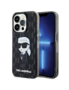 Karl Lagerfeld KLHCP15XHNKMKLK Apple iPhone 15 Pro Max hardcase Monogram Ikonik transparent