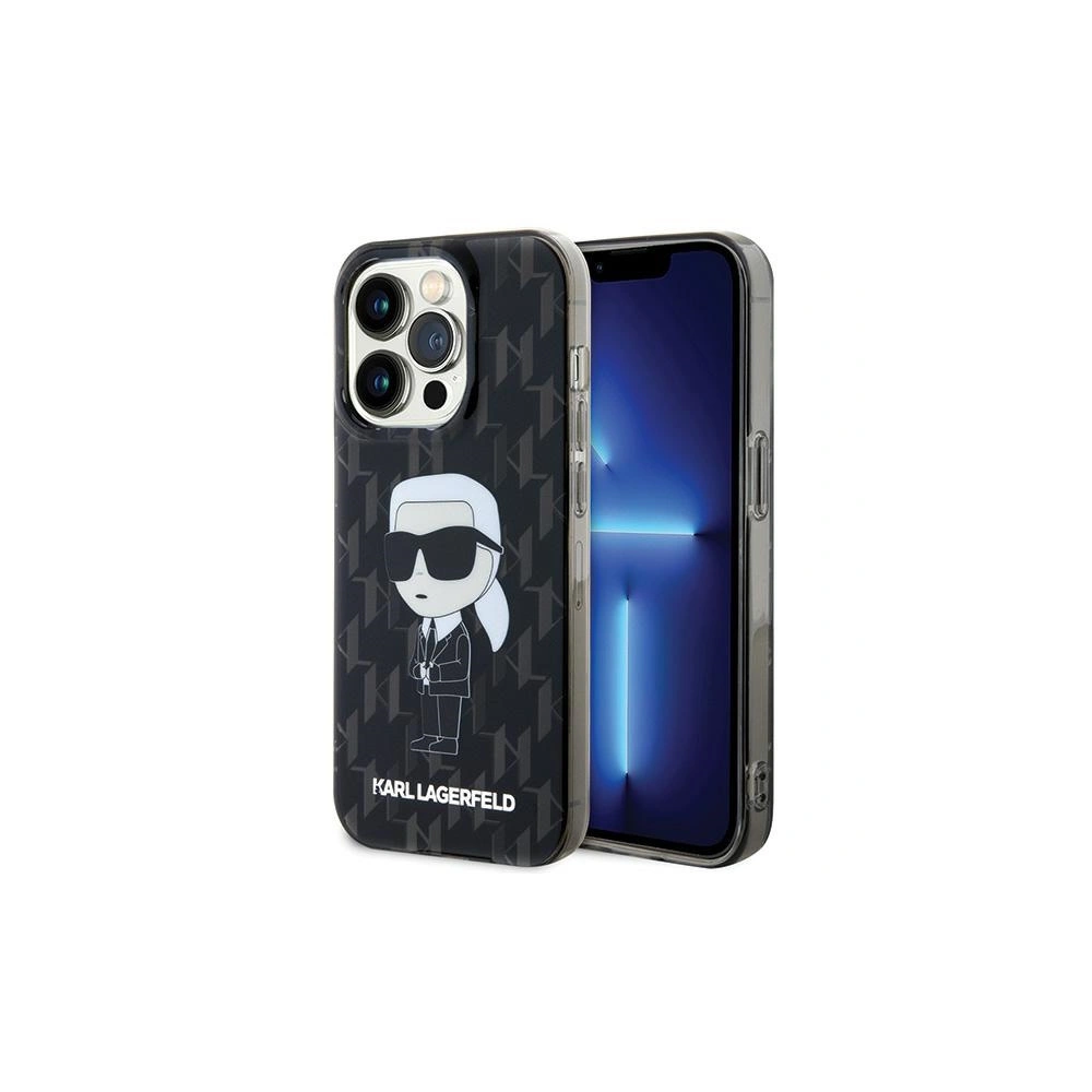 Wholesale Karl Lagerfeld KLHCP15XHNKMKLK Apple iPhone 15 Pro Max hardcase Monogram Ikonik transparent - KLD1670 - {ean13} - Hurt