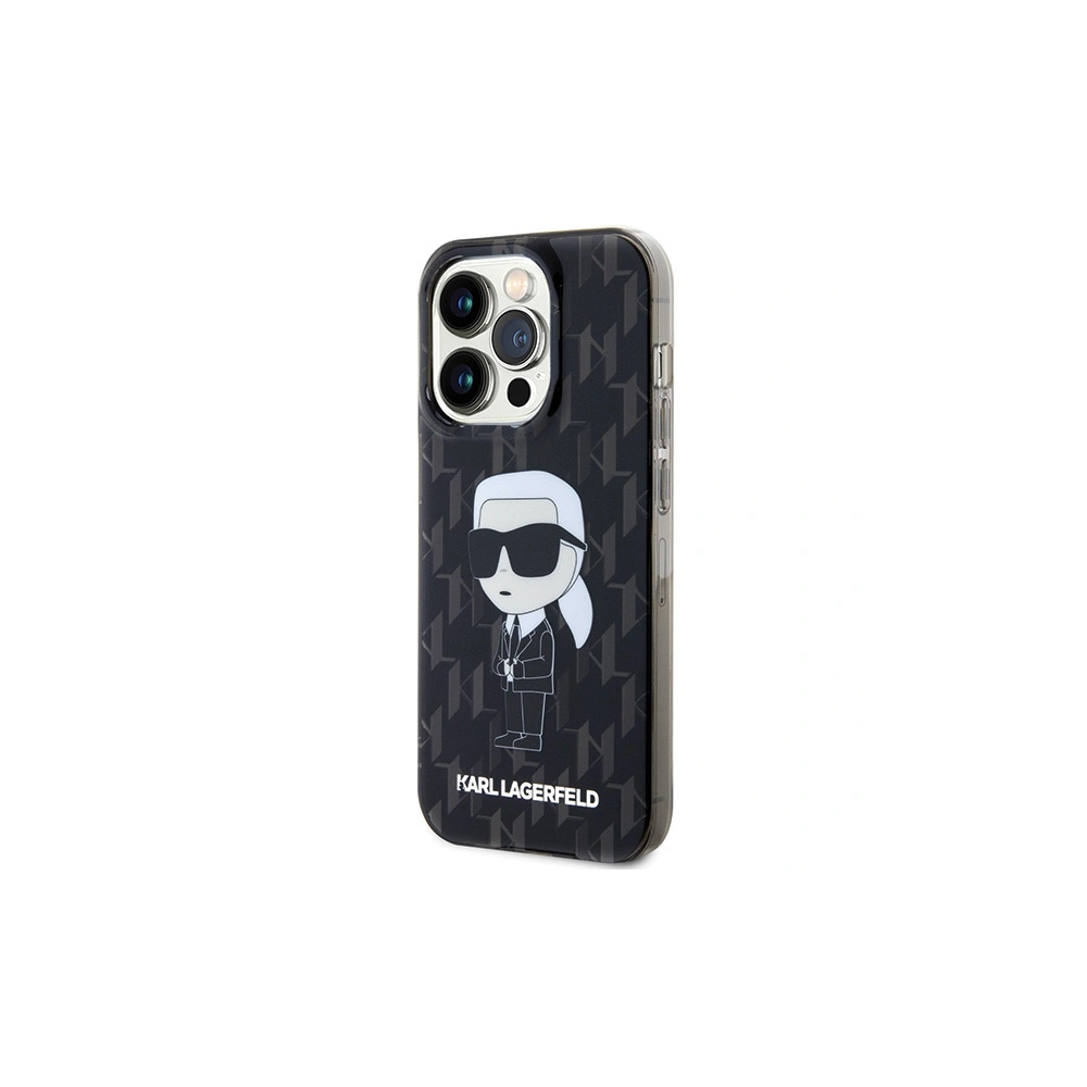 Wholesale Karl Lagerfeld KLHCP15XHNKMKLK Apple iPhone 15 Pro Max hardcase Monogram Ikonik transparent - KLD1670 - {ean13} - Hurt