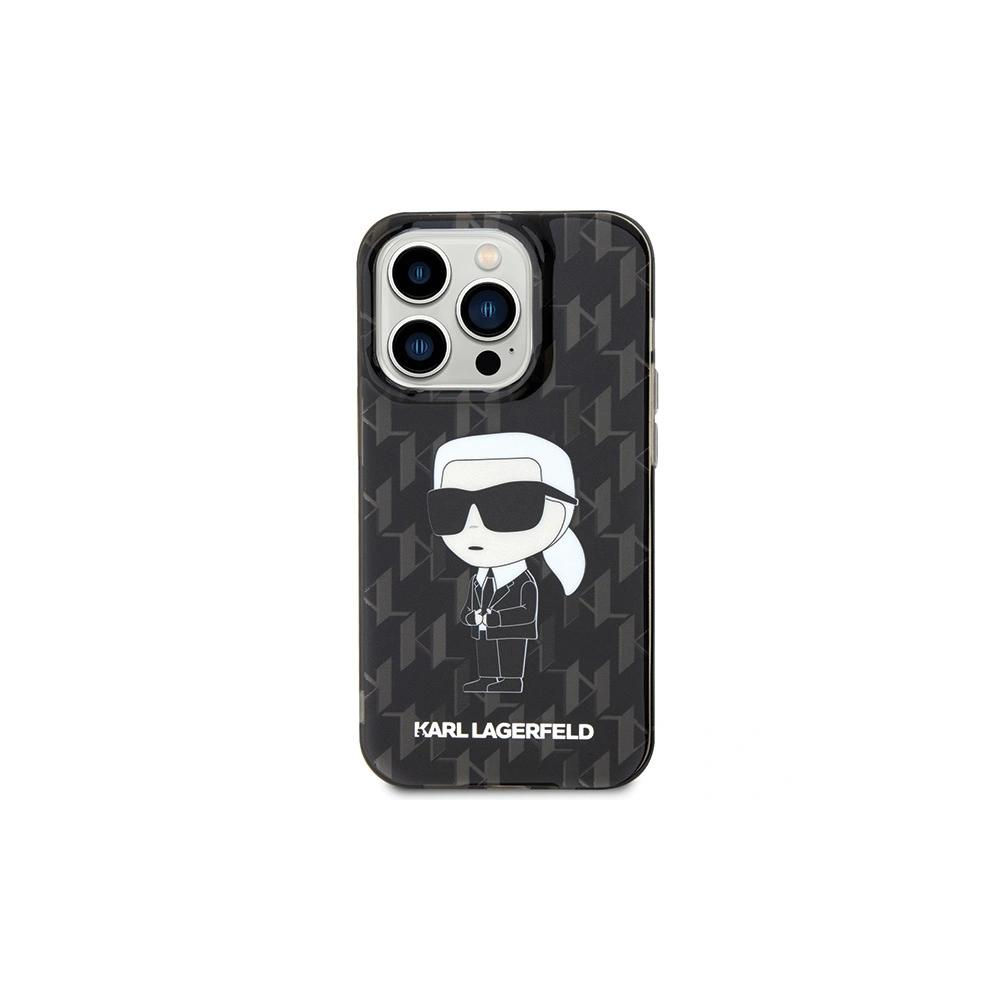 Wholesale Karl Lagerfeld KLHCP15XHNKMKLK Apple iPhone 15 Pro Max hardcase Monogram Ikonik transparent - KLD1670 - {ean13} - Hurt