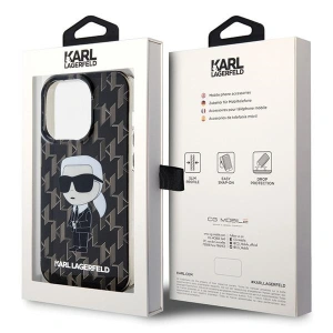 Hurtownia GSM - Case Karl Lagerfeld KLHCP15XHNKMKLK Apple iPhone 15 Pro Max Hardcase Monogram Ikonik transparent - KLD1670 - {ean13} - Hurt