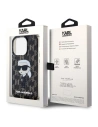 Wholesale Karl Lagerfeld KLHCP15XHNKMKLK Apple iPhone 15 Pro Max hardcase Monogram Ikonik transparent - KLD1670 - {ean13} - Hurt