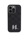 Hurtownia GSM - Case Karl Lagerfeld KLHCP15XPKLPKLK Apple iPhone 15 Pro Max Hardcase Leder Monogram Heißpräge Metalllogo schwarz/black - KLD1671 - {ean13} - Hurt